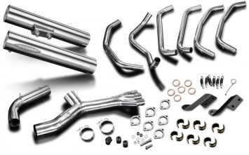 KAWASAKI KZ1300 Z1300 79-89 6-2 uitlaat zonder e-keur - CLASSIC STRAIGHT