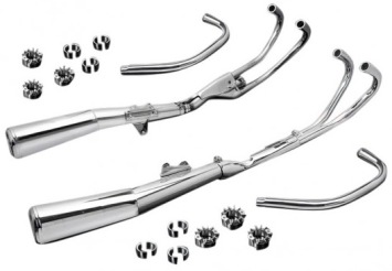 HONDA CBX1000 PRO-LINK 1981-1983 verchroomde uitlaat zonder e-keur REPLICA