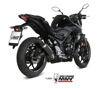 Mivv MK3 Carbon Einddemper zonder E-keur Yamaha MT-03 2016 > 2024