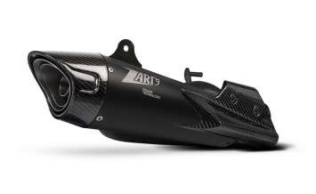 ZARD Conical Titanium Black slip-on Einddemper met E-keur Triumph Street Triple 765 2020 - 2022